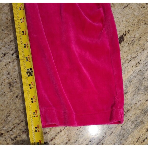 Vintage Epitome Women's S  Matching 2 Piece Velour Tracksuit Leisure Suit Pink - Picture 16 of 16